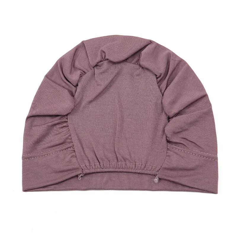 Bandeau Modal Hijab écharpe sous-capuchon Abaya Hijabs pour femme musulman Abayas Jersey Turbans Tur