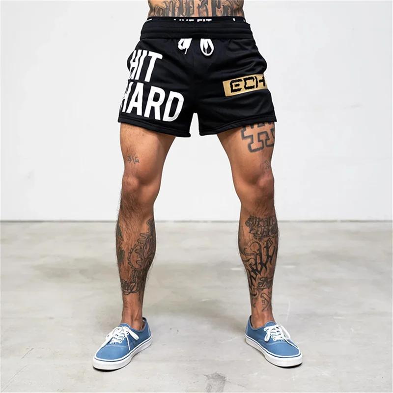 2024 NWE été hommes shorts impression shorts de sport fitness exercice shorts de plage respirant mai