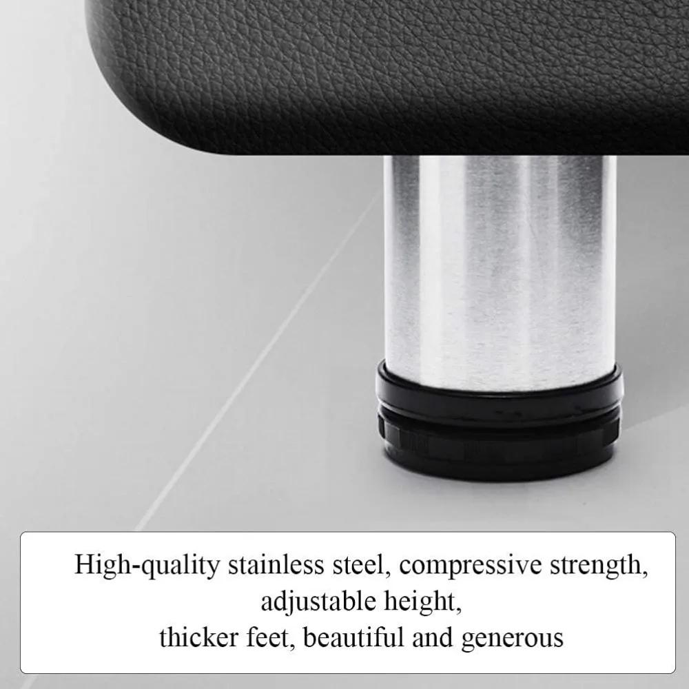 Pieds de meubles en métal pieds de Table réglables, pieds de cuisine en acier inoxydable pour meuble