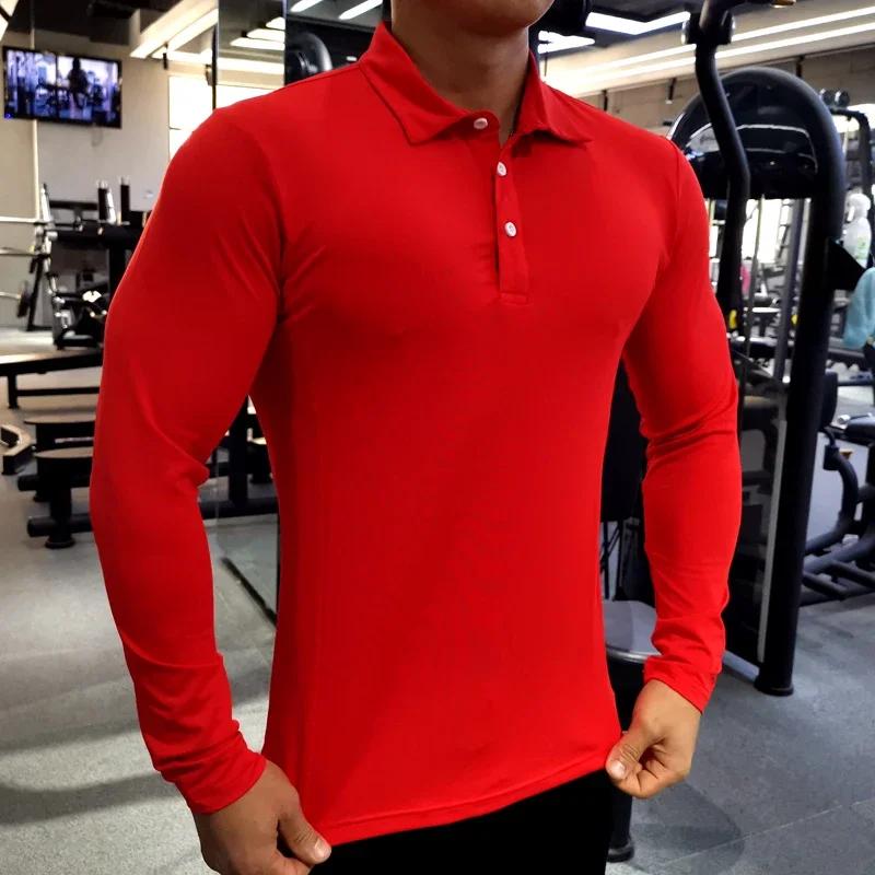 T-Shirt de dehors à Manches sulfpour Homme, Haut de Course, Fitness, Serré, Randonnée, Rashgard, Gra