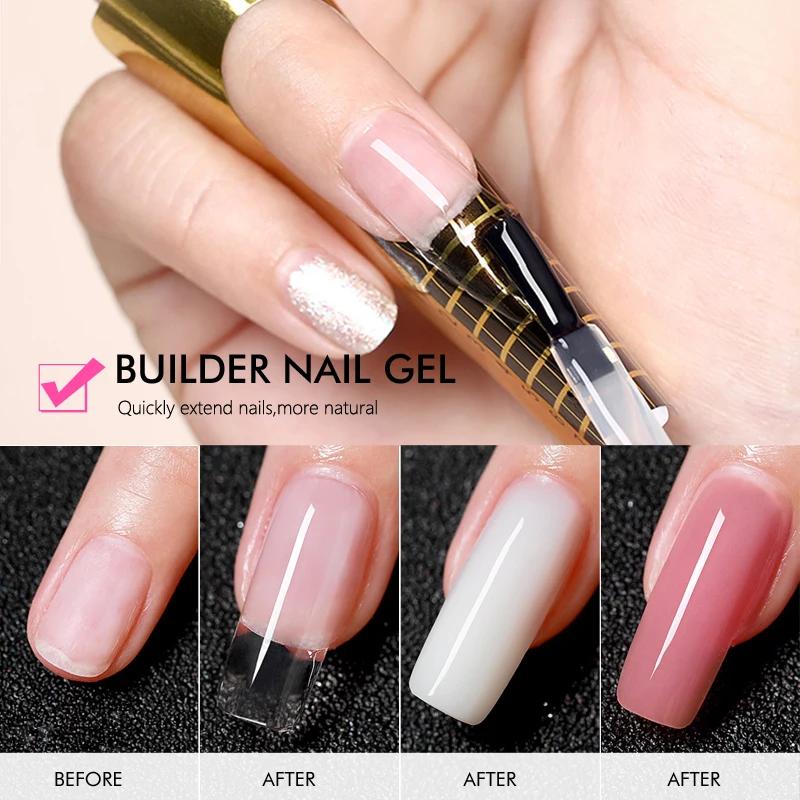 CHUNSHU TPO gratuit 6 en 1 Extension vernis Gel UV dans une bouteille constructeur ongles Gel caoutc