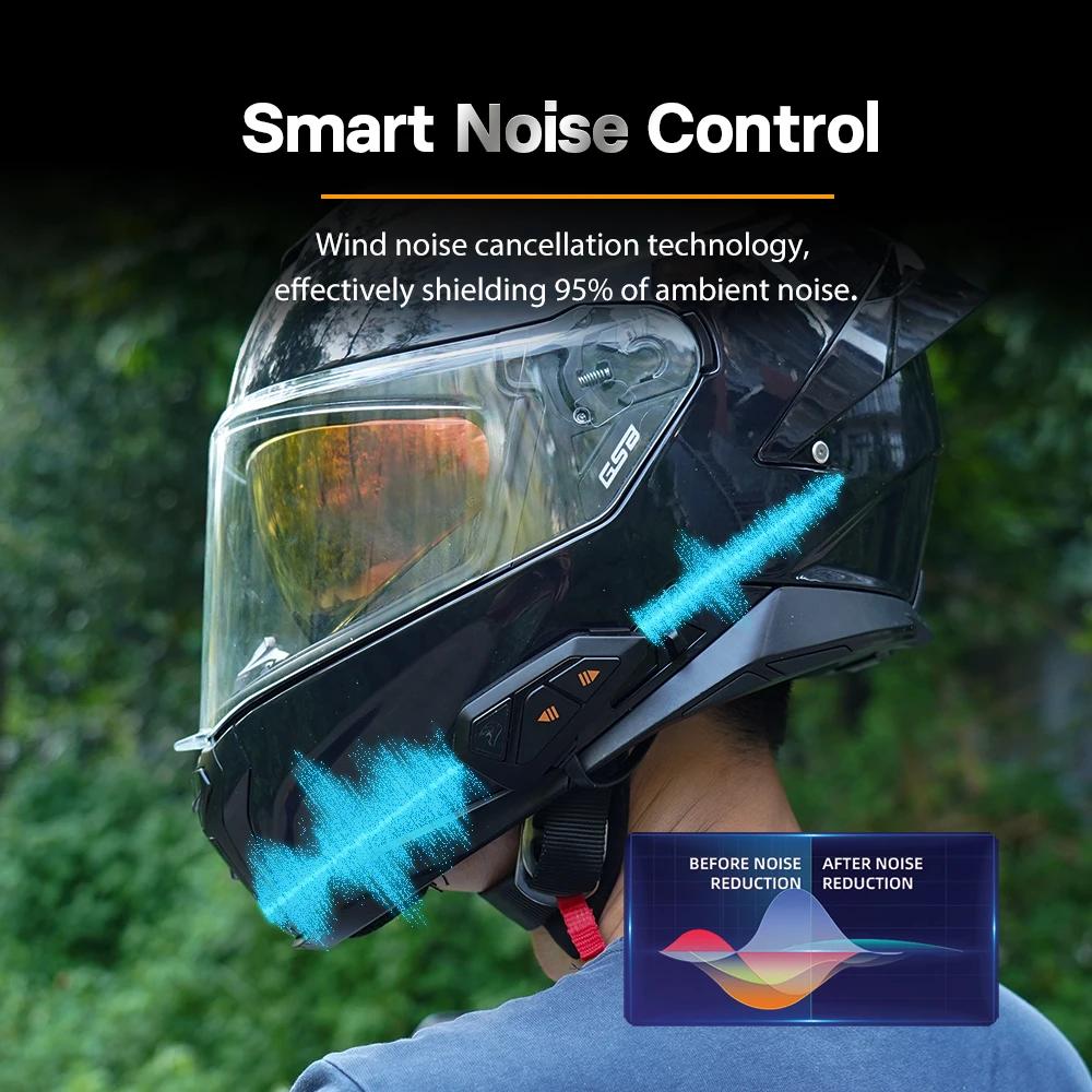 FreedConn moto interphone Bluetooth casque casque étanche musique partager BT 5.0 FM Radio commutate