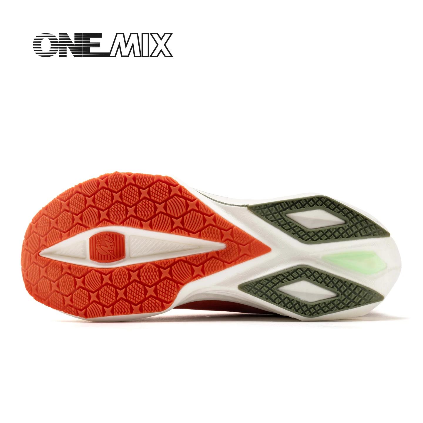 ONEMIX chaussures de course pour hommes Super léger en plein air athlétique entraînement Jogging bas