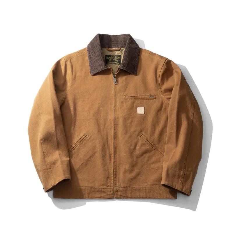 Veste de vol courte rétro pour homme, maillot aviateur coupe-vent, camping en plein air, trekking, e