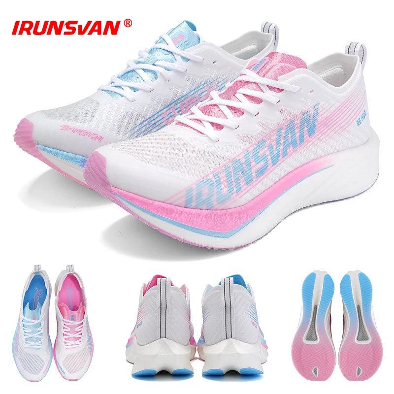IRUNSVAN HEAT 2.0 chaussures de course professionnelles hommes plaque de carbone chaussures de Sport