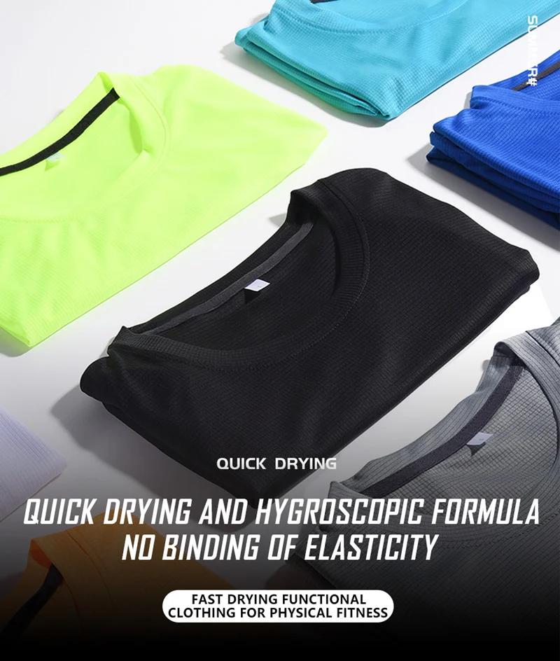 T-shirt sport homme polyester séchage rapide : pour fitness, gym et entraînement léger