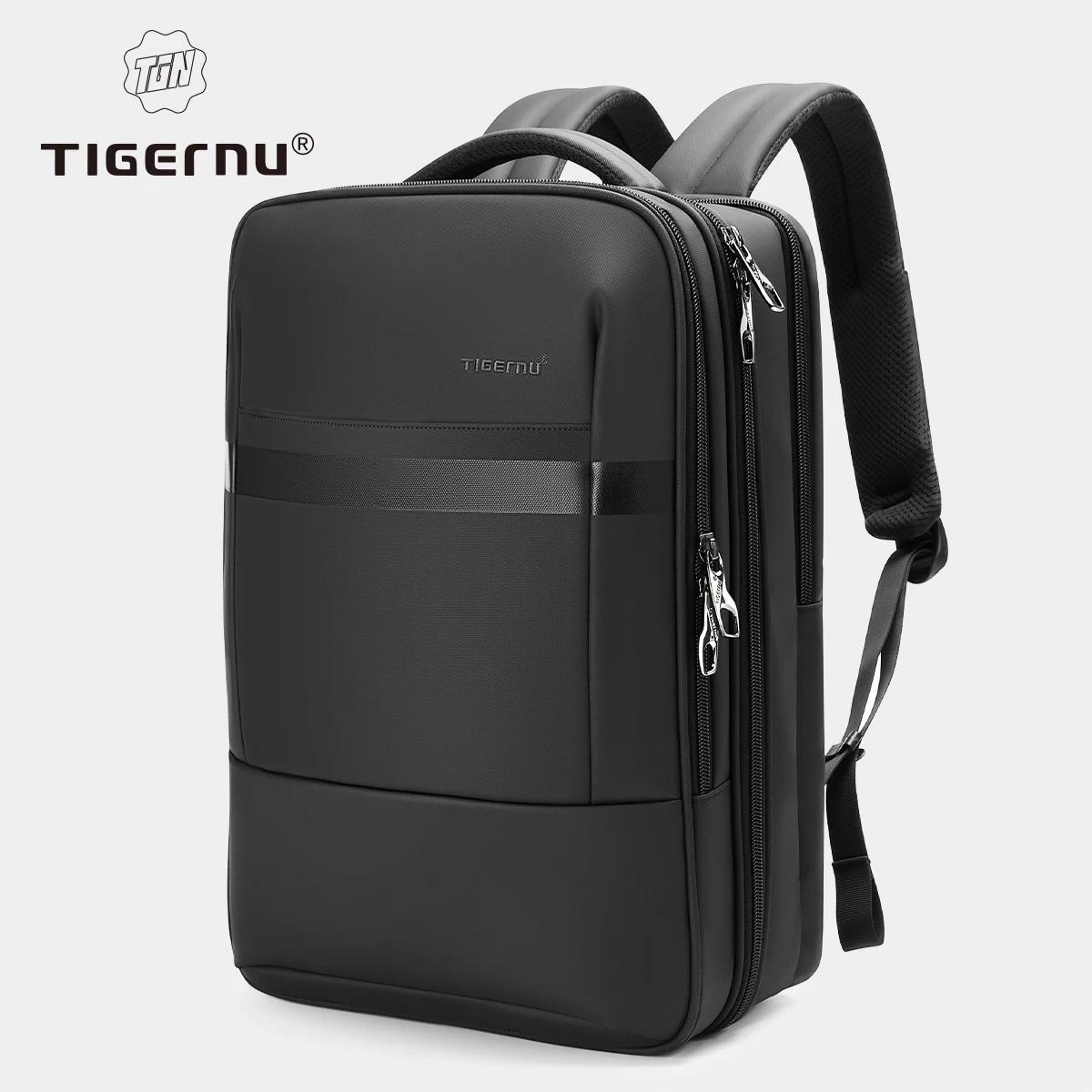 Tigernu Anti-vol sac à dos 15.6 pouces sac à dos pour ordinateur portable hommes TPU sacs à dos de v