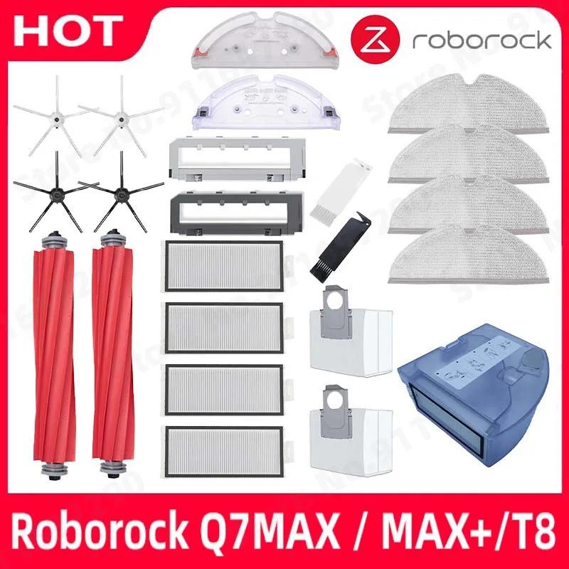 Roborock Q7 Max + Q7 Plus Q7 Max Plus T8 brosse latérale principale filtre Hepa support de vadrouill