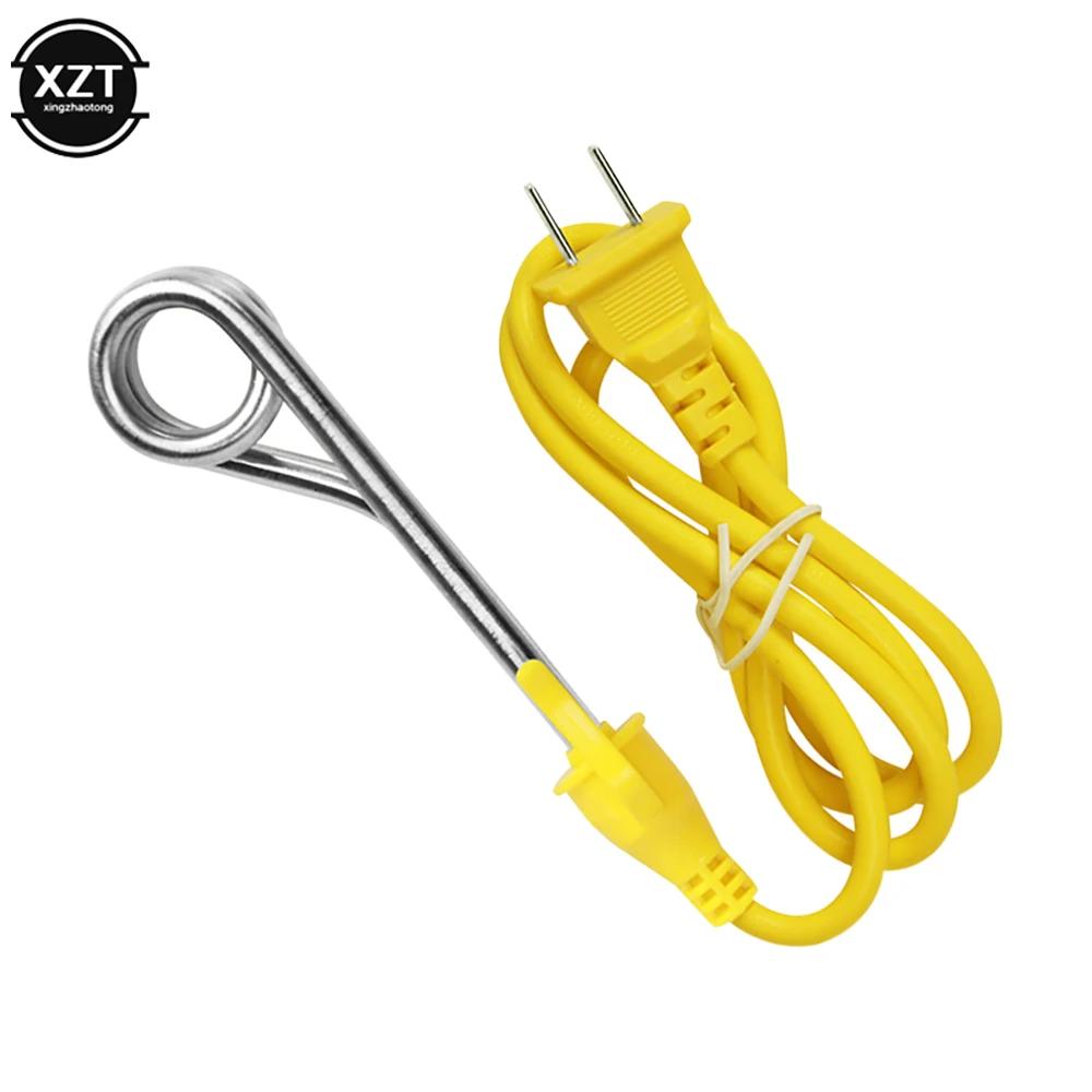 220V 600W Mini chauffe-eau électrique en acier inoxydable chauffage Portable dortoir tasse de voyage