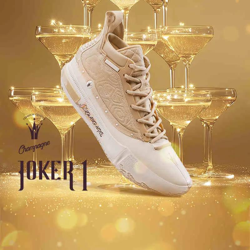 Chaussures de basket homme 361° Joker 1 Jokic - Baskets tige haute absorbant chocs antidérapantes