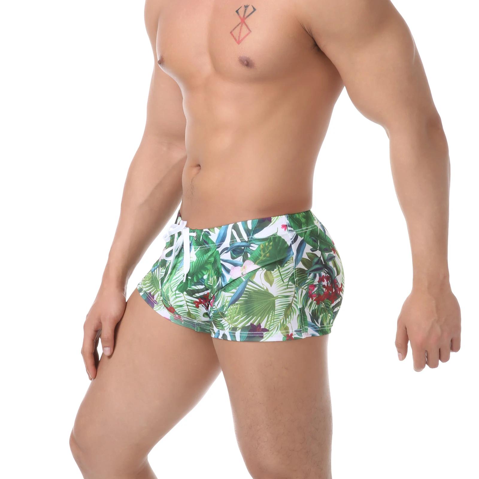Hommes maillots de bain boxeurs de bain maillot de bain Sexy maillots de bain Shorts maillots de bai
