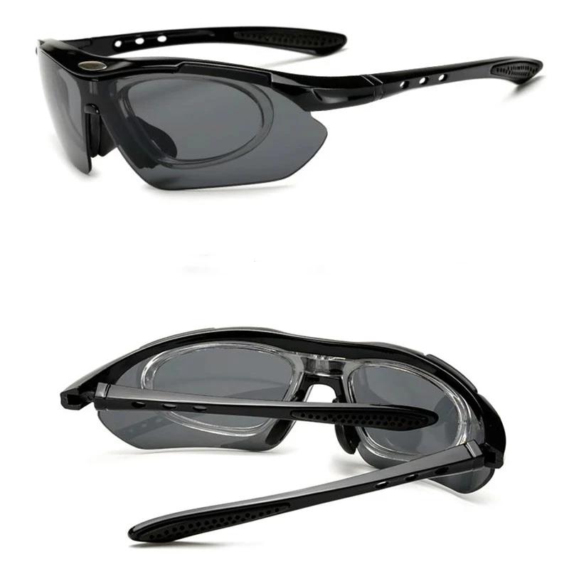 Lunettes de soleil de cyclisme lunettes de sport pour hommes lunettes de vélo de route VTT lunettes