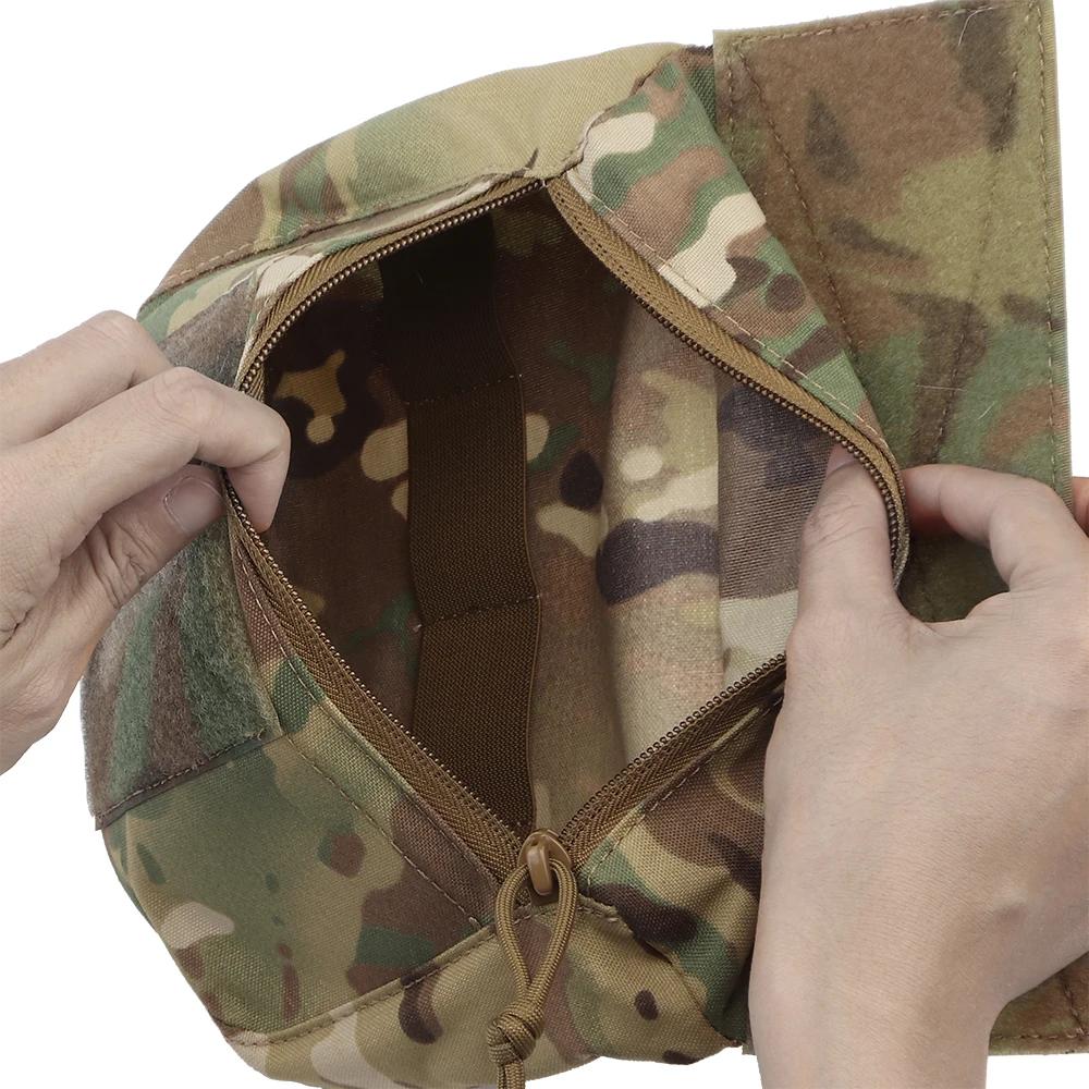 Gilet de chasse, sac banane, porte-plaque, poche FCPC V5, plate-forme de poitrine, pochette de chute