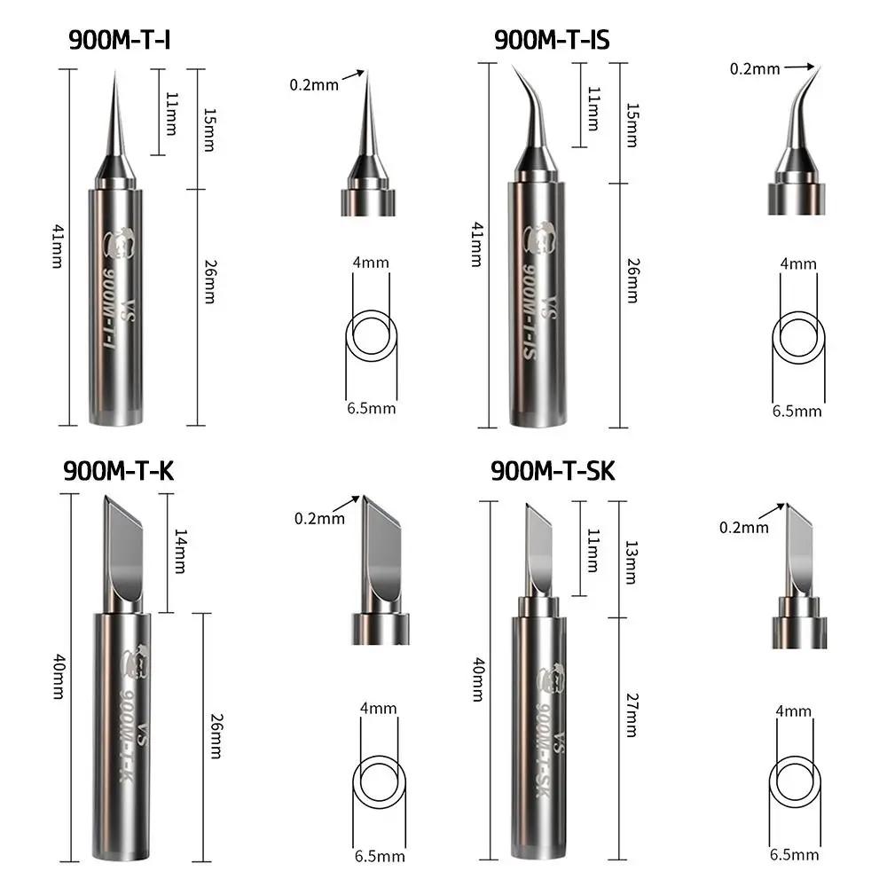 Pointe de fer à souder sans plomb, pointes en cuivre sans oxygène pour stations à souder 900 936, po