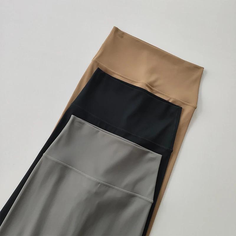 Leggings de fitness à sensation nue pour femmes, pantalons de yoga d'entraînement doux, collants de