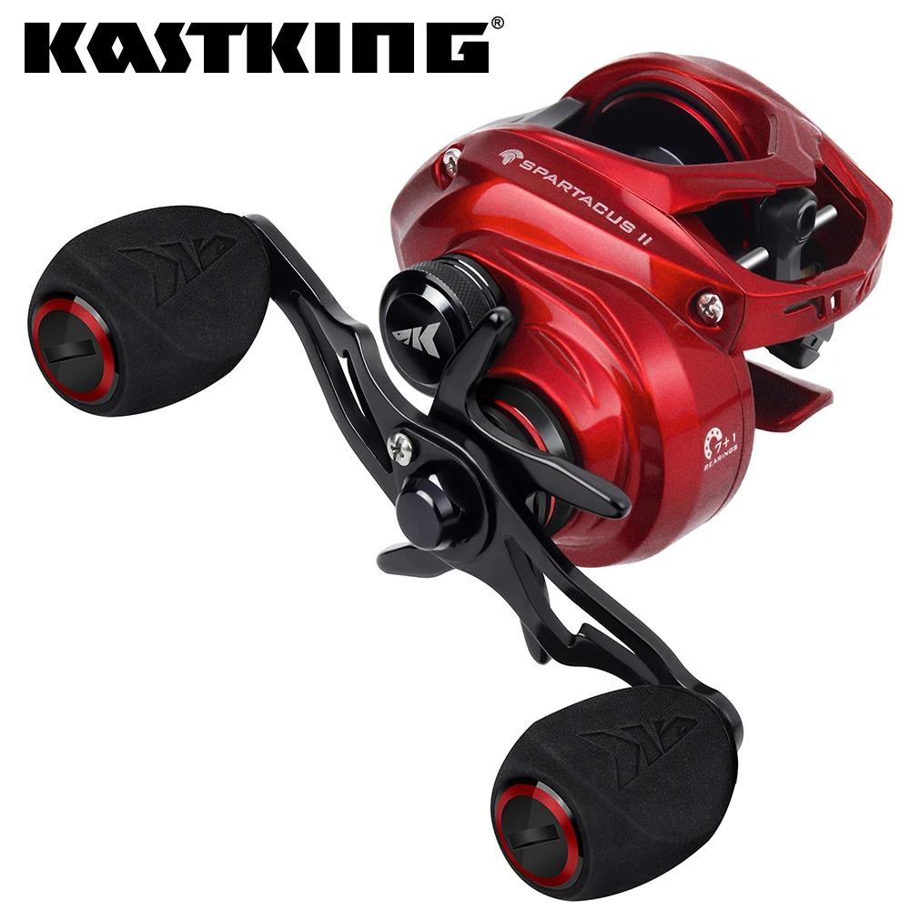 KastKing Spartacus II moulinet Baitcasting Ultra lisse 8KG traînée maximale 7 + 1 roulements à bille