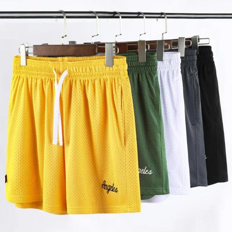 Shorts de sport de basket-ball pour hommes et femmes, pantalons de football courts, vêtements de foo