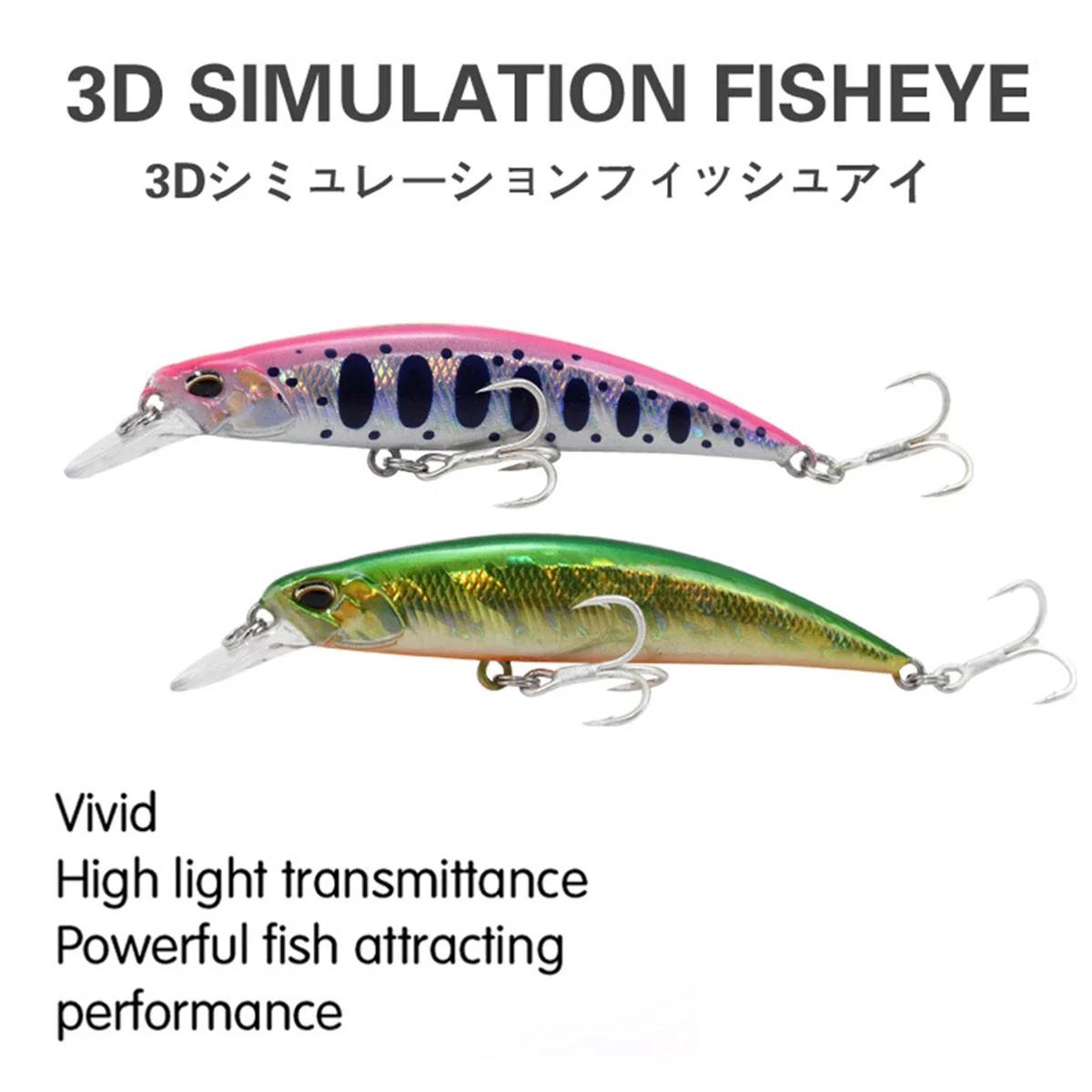 Minnow Wobbler RYUKI 80S coulant à la traîne Swimbait 8 cm 12g Rozantea leurre de pêche Jerkbait app