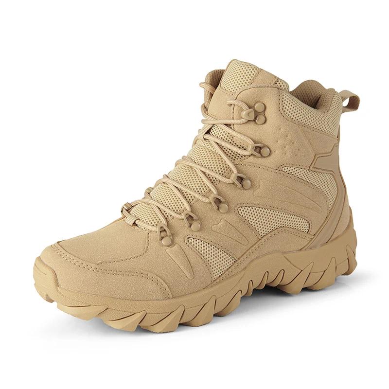 Bottes entraînement combat homme plein air camping anti-usure rapide randonnée pêche chasse tactique