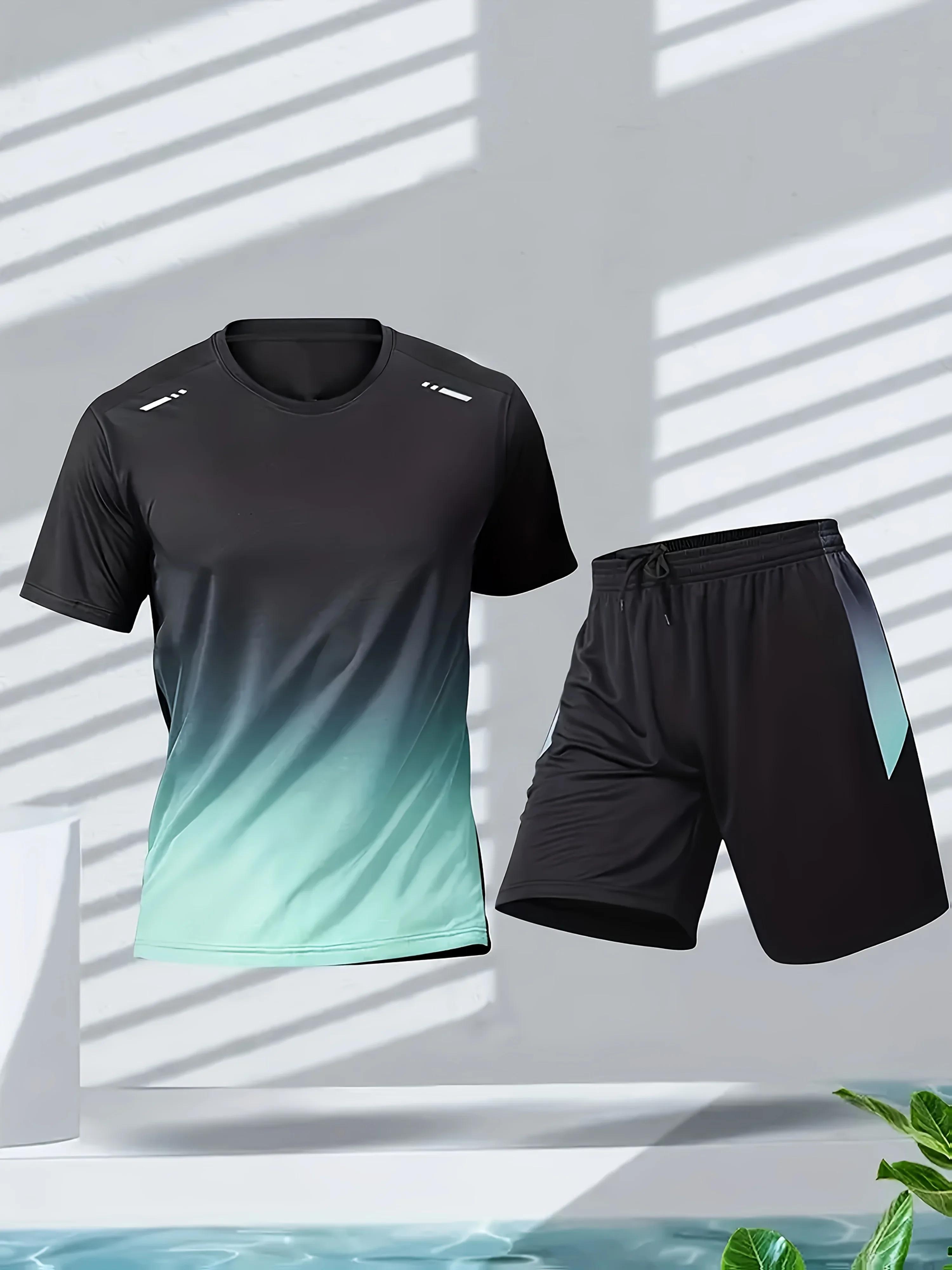 Costumes décontractés pour hommes, combinaisons de course pour activités de plein air, ensembles de