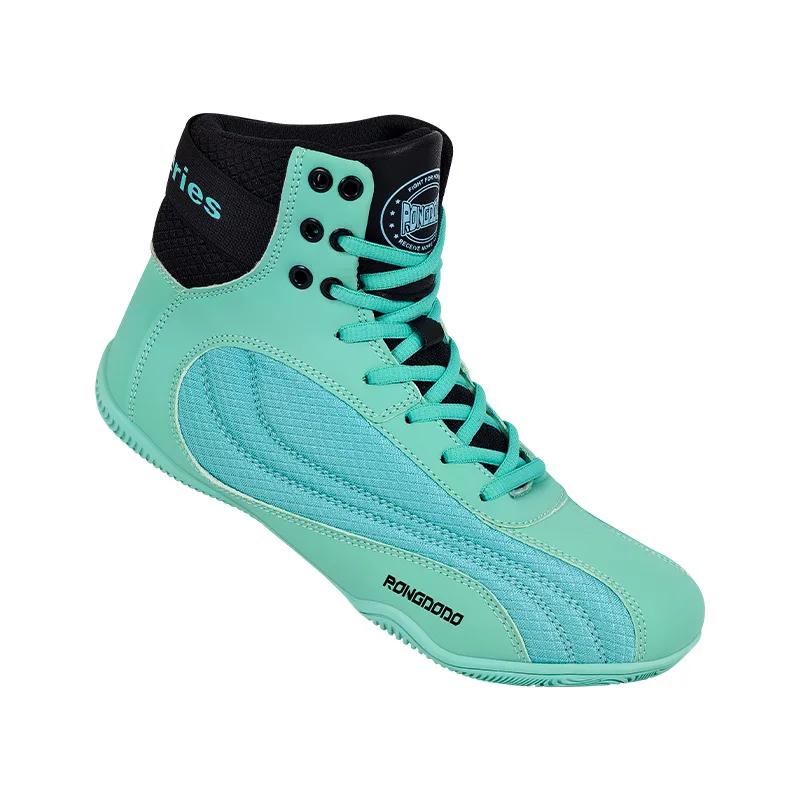 Nouvelles chaussures de boxe entraînement au Combat Arts martiaux exercice de Fitness chaussures San