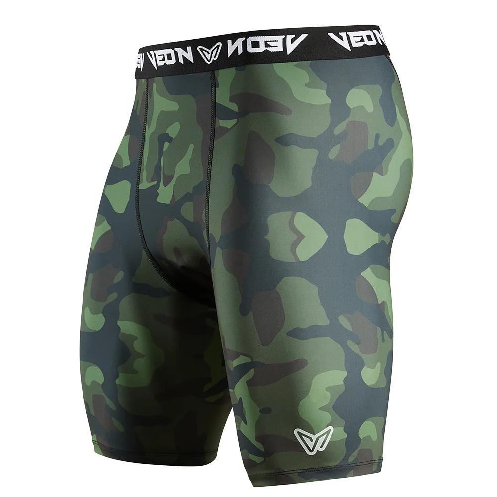 Veidoorn 2 pièces short d'entraînement de Compression pour hommes séchage rapide respirant haute Per