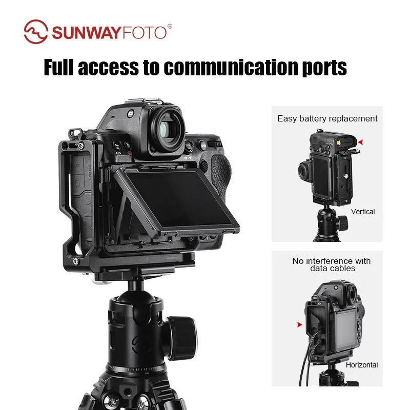 StalWAYFOTO PNL-Z8 L-prompt ket pour Nikon Z8 DSLR Arca Swiss Quick Release Plate Accessoires pour a