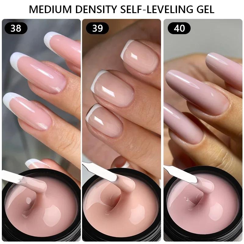 MSHARE 50ml naturel ongles Gel constructeur Nalil Tpo gratuit auto-nivelant Gel pour Extension d'ong