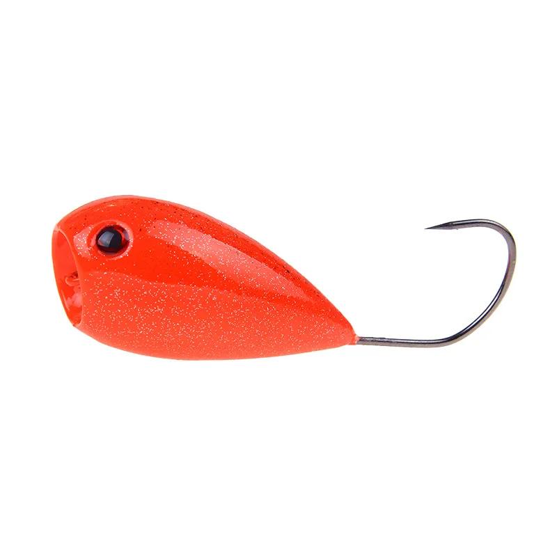 1 Pcs/lot Popper Leurre De Pêche CrankFish Appâts 8cm 13g Appâts Artificiels Croate OEUF Flottant Ap