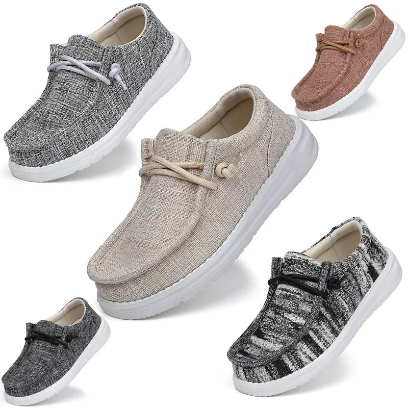Mocassins pour enfants, baskets plates pour garçons, chaussures décontractées pour enfants en bas âg