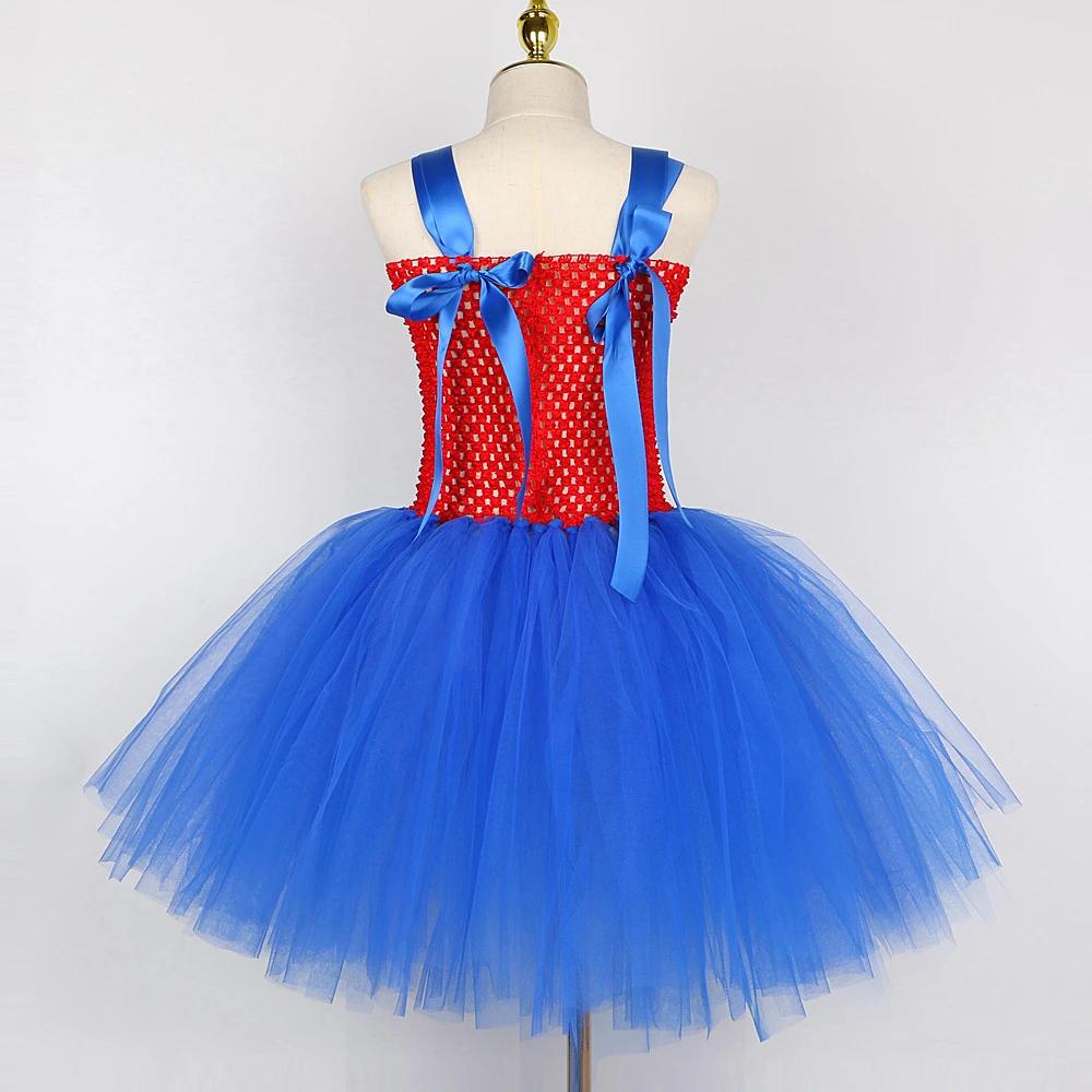 Costumes Super Bros pour Bol, Tenue d'Anniversaire et d'Halloween pour Enfants, Robe Tutu Rick de De