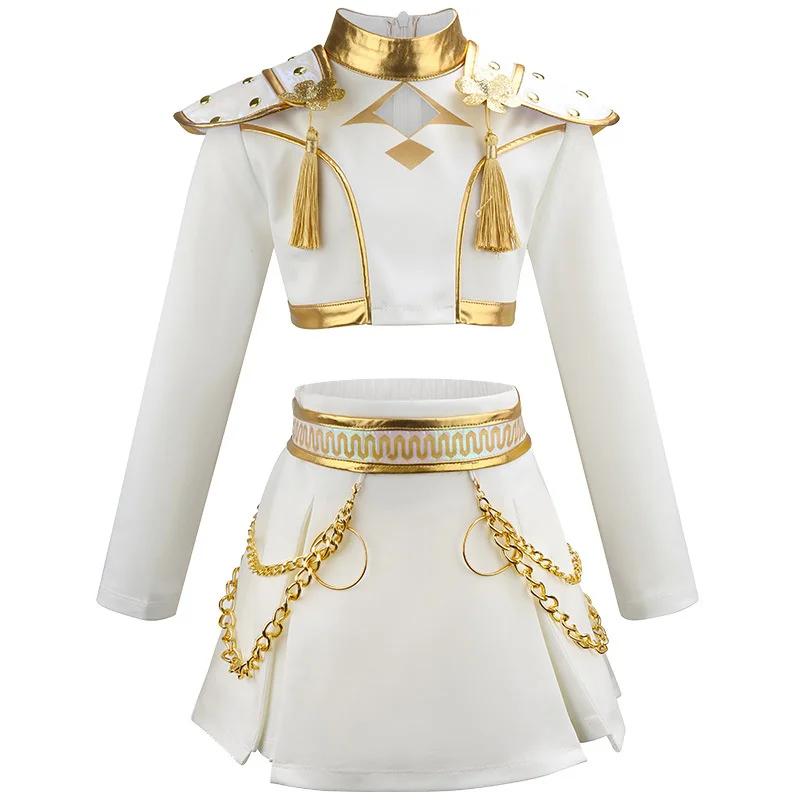 Nouveau K-POP filles ensembles 2026 nouvelle mode enfants costumes enfants vestes pantalons tenues a