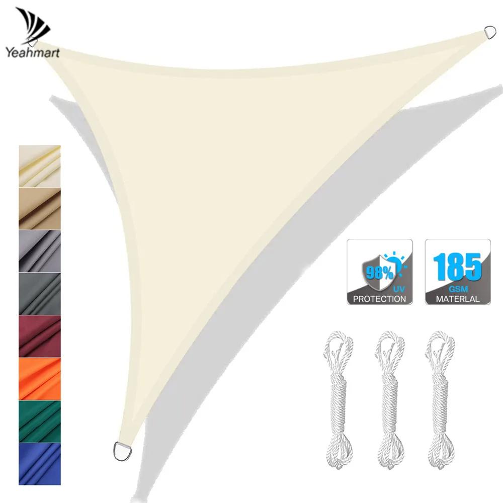 Pare-soleil triangulaire multi-taille imperméable, protection solaire pour jardin extérieur, fête, a