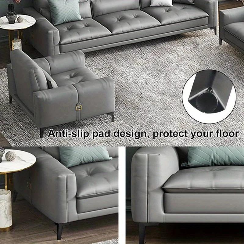 4 pièces pieds de meubles modernes en métal or noir fer canapé pieds pour Table lit chaise bureau co