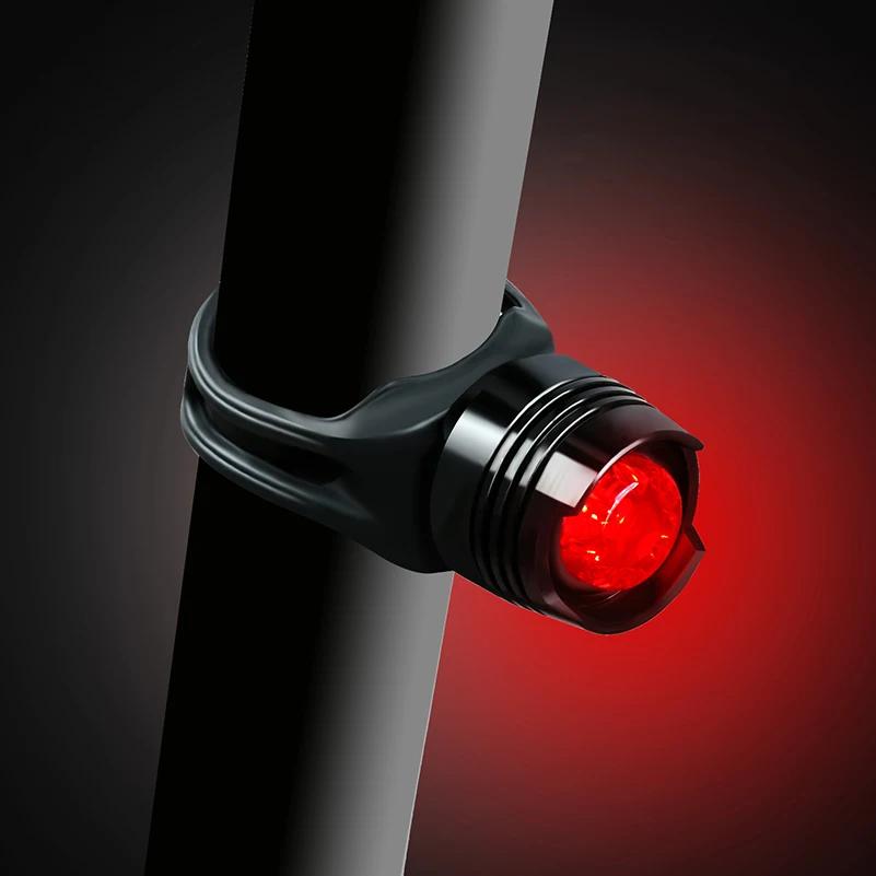 WEST BIKING-enquêter avant étanche à 2 LED pour vélo de route et VTT, éclairage de sécurité à haute