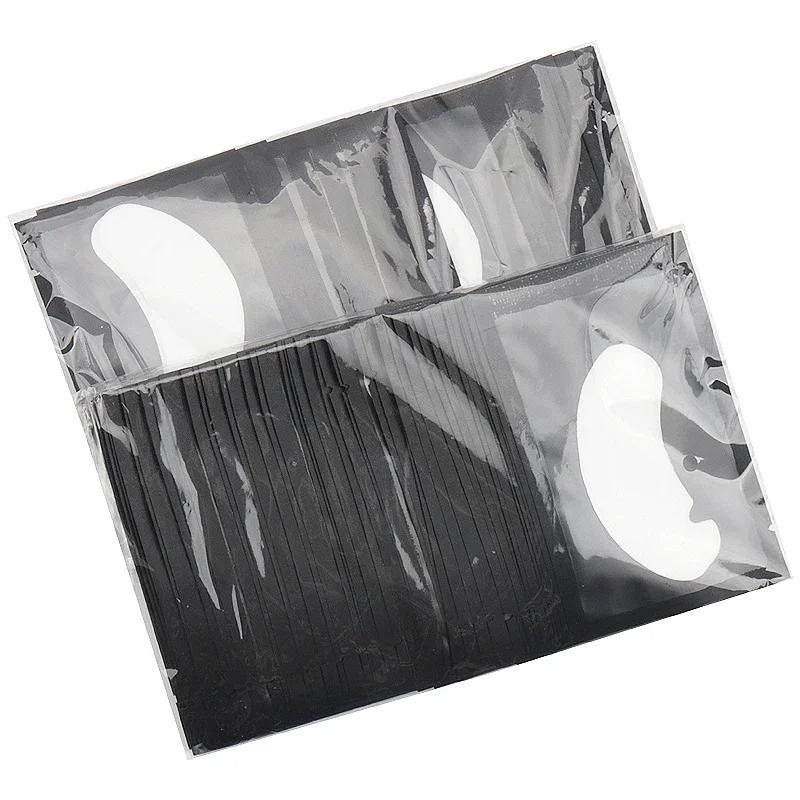 Coussinets autocollants pour extensions de cils, 50/100/200 paires, tampons pour maquillage des yeux