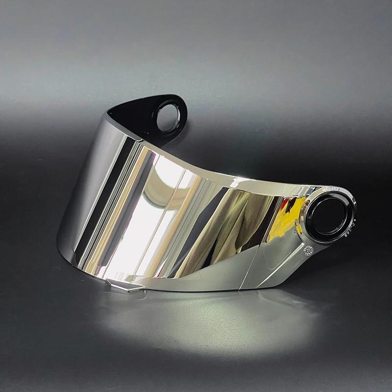 Visière de casque de moto intégrale, lentille multicolore, adaptée pour LS2, FF358, FF396, FF392