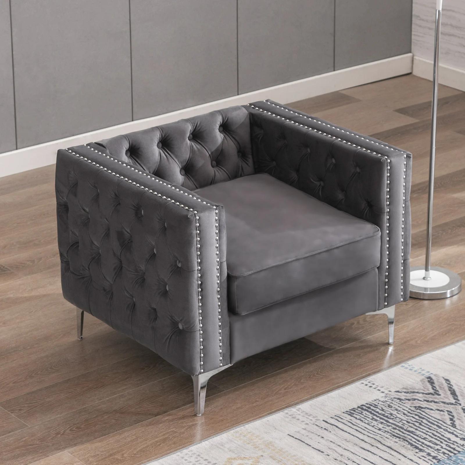 HORGgland O-Ensembles de meubles de salon, canapé sectionnel convertible avec rangement