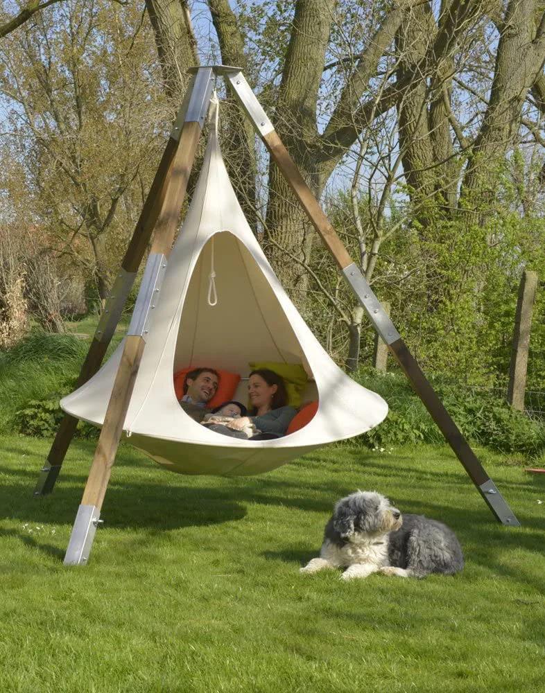 Hamac de voyage, canapé-balançoire, étanche, pour extérieur, camping, jardin, terrasse, décoration