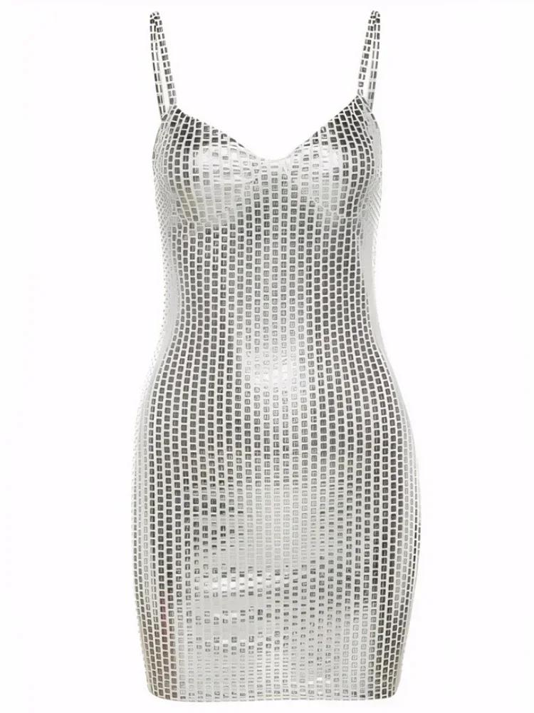 2025 nouveau été Sexy femmes robes boîte de nuit Minis sangle fête robes de soirée dos nu anniversai