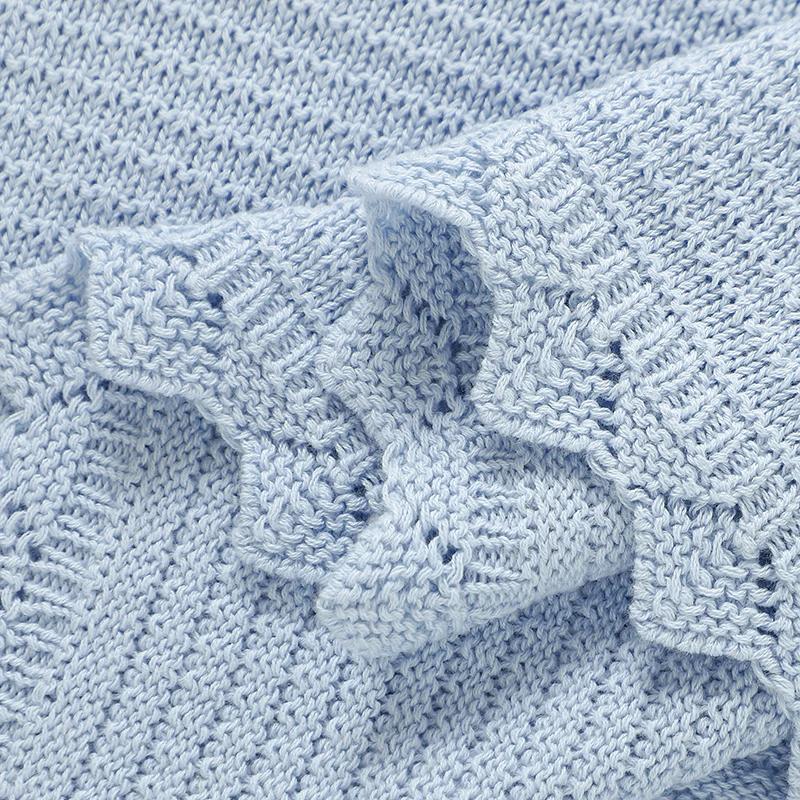 Couvertures pour bébé Super douces pour nouveau-né, garçon et fille, en coton, pour poussette, couff