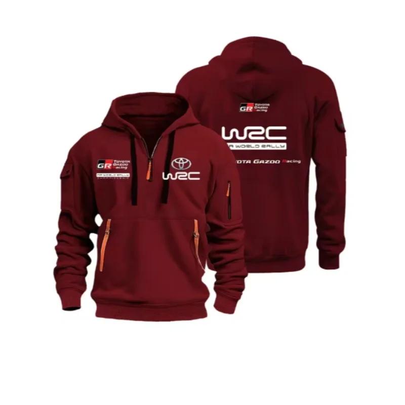 Sweat à capuche Toyota GR Racing Le Mans WRC 2026 pour hommes - Idéal pour les passionnés d'automobi