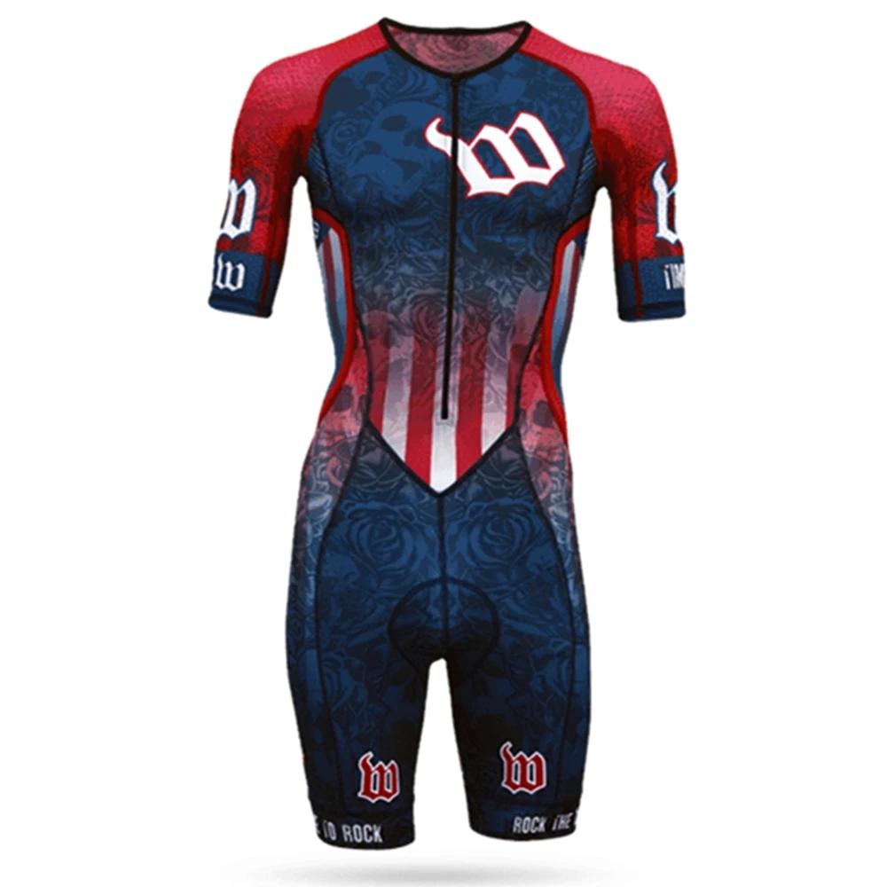 Combinaison de cyclisme classique à manches courtes pour hommes, combinaison de course d'équipe prof