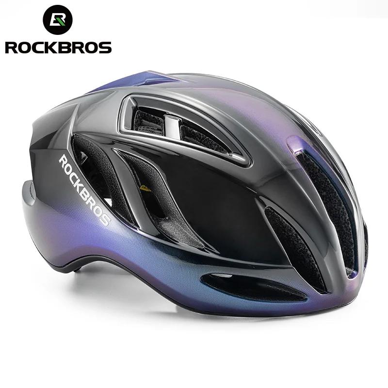 ROCKBROS casque de cyclisme ultraléger casque respirant haute résistance casque de sécurité intégré