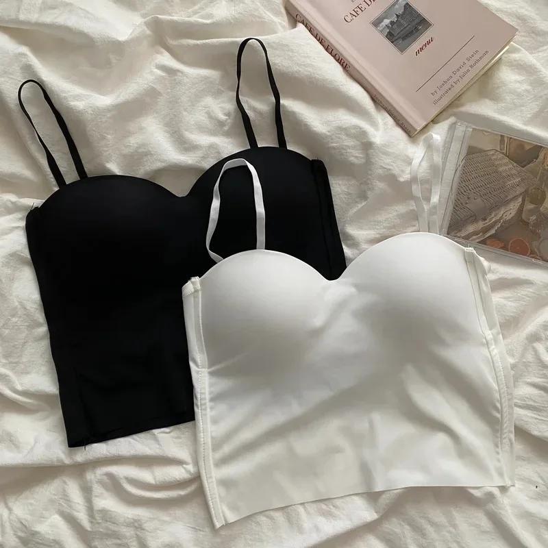 Camisole sans couture pour femmes, haut court de Fitness, été, fin, élégant, Sexy, assorti, décontra