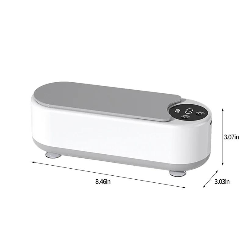 Machine de nettoyage domestique Portable, nettoyeur ultrasonique à dosettes propres de 450ml, Machin