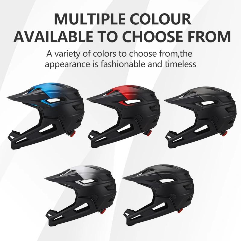 Eastinear 2023 casque de vélo adulte intégral casque de moto détachable léger protection de la tête