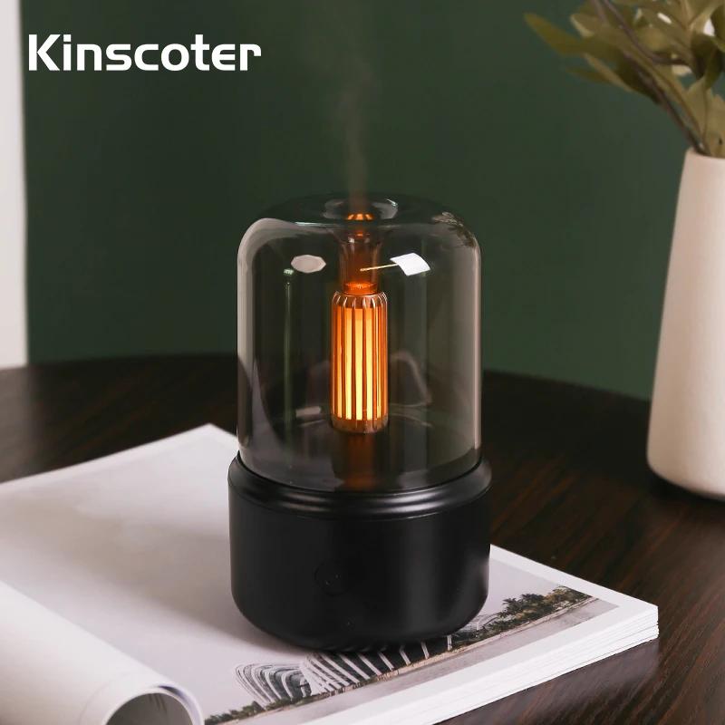 KINSCOTER Diffuseur de parfum d'huile essentielle, diffuseur d'arôme électrique USB, mini humidifica
