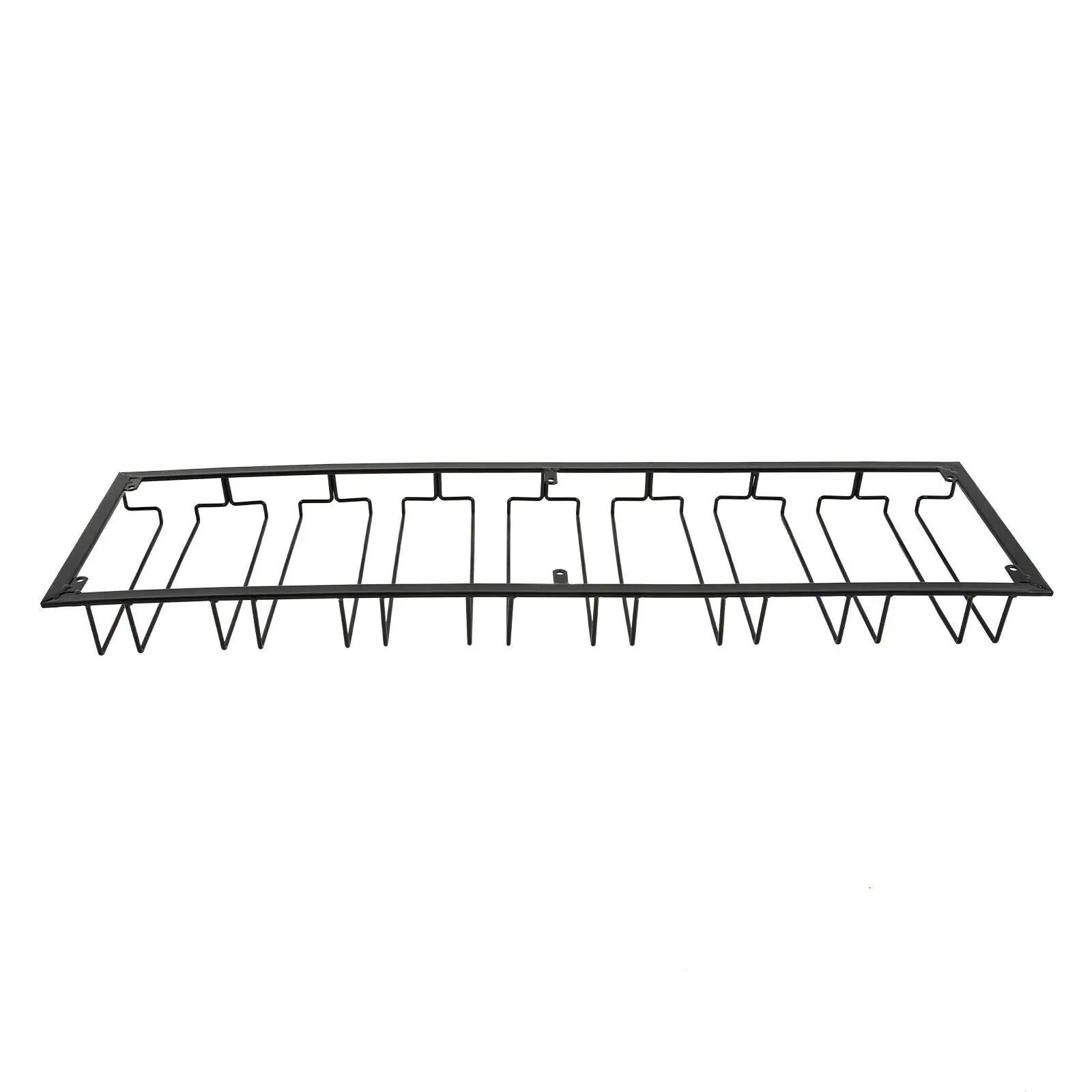 Étagère de rangement murale en métal pour verre à vin, support T1, porte-gobelet, 16