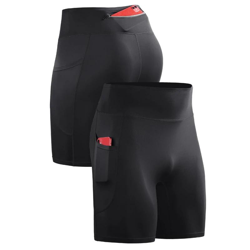 Hommes en plein air course poche Shorts conseil GYM cyclisme Fitness Legging équitation basket-ball